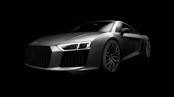 Toula Russie Mai 2021 Audi V10 Quattro 2016 Gris Luxe — Photo