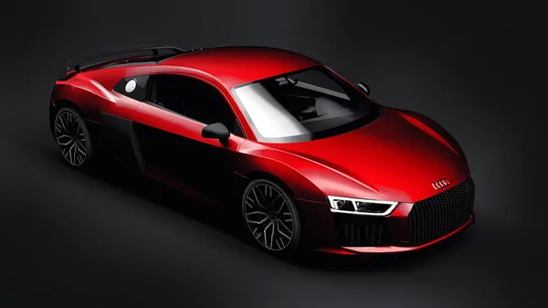 Toula Russie Mai 2021 Audi V10 Quattro 2016 Rouge Luxe — Photo