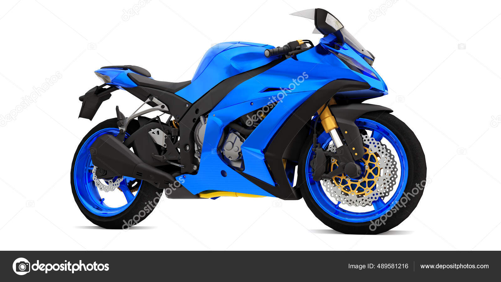 moto esportiva azul legal 8687632 Vetor no Vecteezy