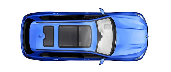 Tula Oroszország 2021 Július Bmw I50 Kék Luxusautó Fehér Háttérrel — Stock Fotó