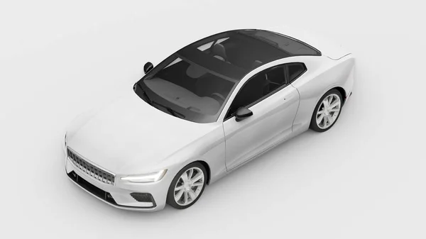Concept Car Sport Premium Coupé Hybrid Rechargeable Technologies Des Transports — Photo