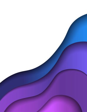 Gölgeli soyut arkaplan kağıdı geometrik. Modern dalga eğrisi. Yeni teknoloji konsepti, web sitesi, kartvizit ve afiş için soyut arkaplan şablonu