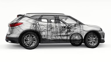 Gençler ve aileler için akılda kalıcı bir tasarımı olan ultra modern SUV.
