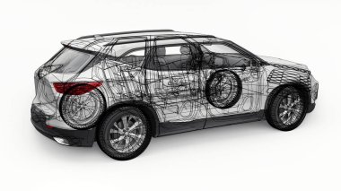 Gençler ve aileler için akılda kalıcı bir tasarımı olan ultra modern SUV.