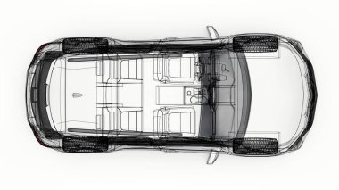 Gençler ve aileler için akılda kalıcı bir tasarımı olan ultra modern SUV.