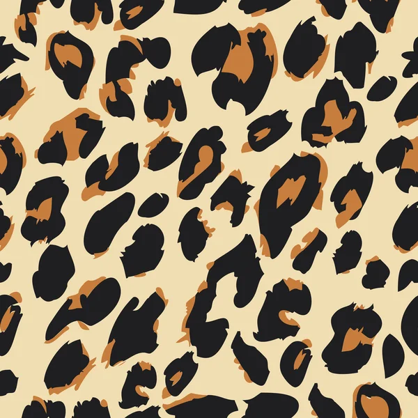 Leopard print pattern — Stock Vector