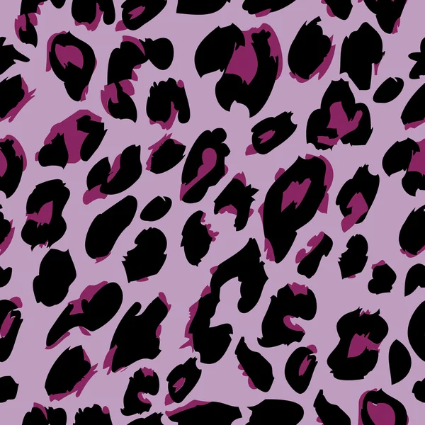 Leopard print patroon — Stockvector