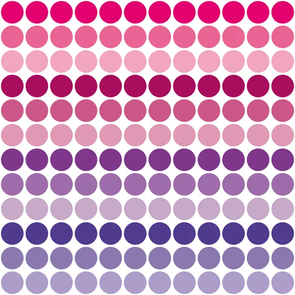 Dots pattern pink colors — Stock Vector