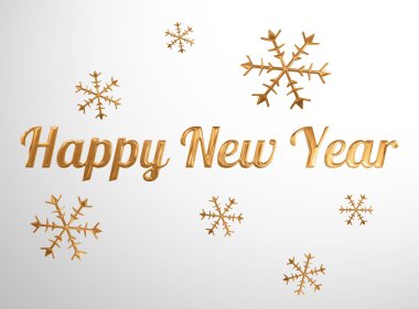 kar taneleri Noel kartı