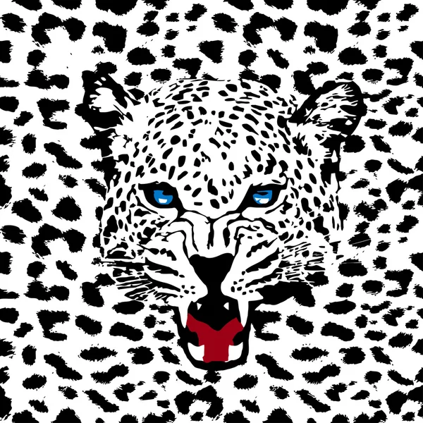 Leopardenmuster. Leopardenmuster — Stockvektor