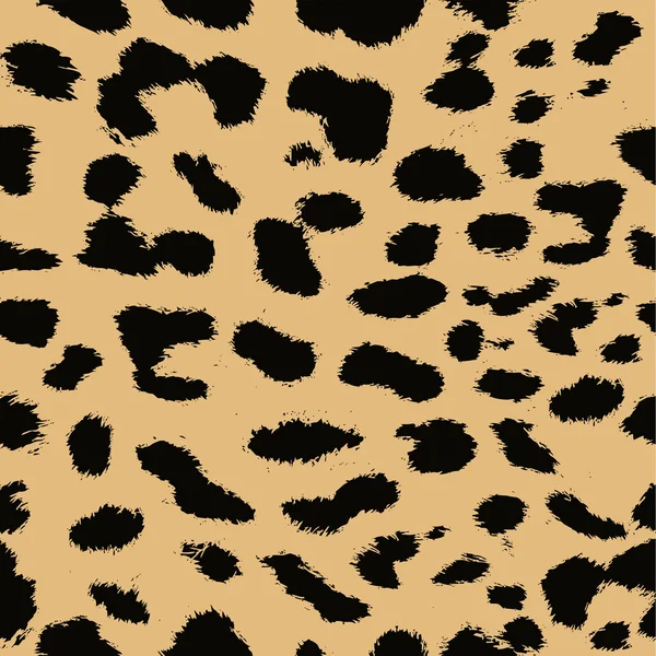 Modello di texture della pelle leopardata . — Vettoriale Stock