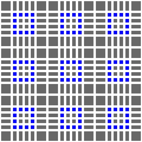 Farbig kariertes Muster von Quadraten — Stockvektor