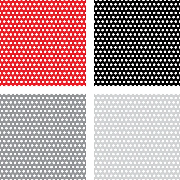 Abstract geometric retro pattern seamless. Polka dot background. — Stock Vector