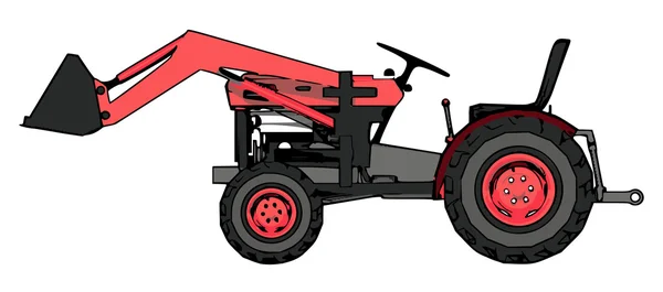 Diseño del icono del tractor, ilustración de vectores eps10 gráfico — Vector de stock