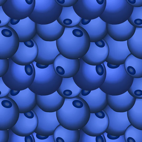 Düz tarzda yaban mersini dikişsiz vektör deseni. Vejetaryen yemek ve restoran menüsü için tasarım şablonu. 