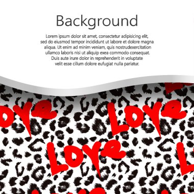 Sorunsuz vektör arka plan. Vektör kitapçık listesi.