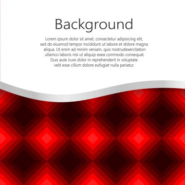 Vektör arka plan. Vektör kitapçık listesi.