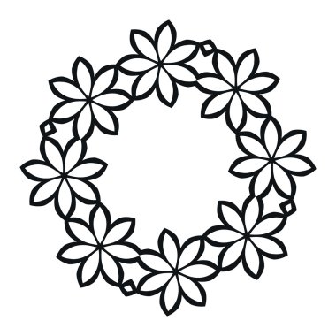 Vektör çizim. Beyaz arka plan üzerinde izole tasarım öğeleri vintage.