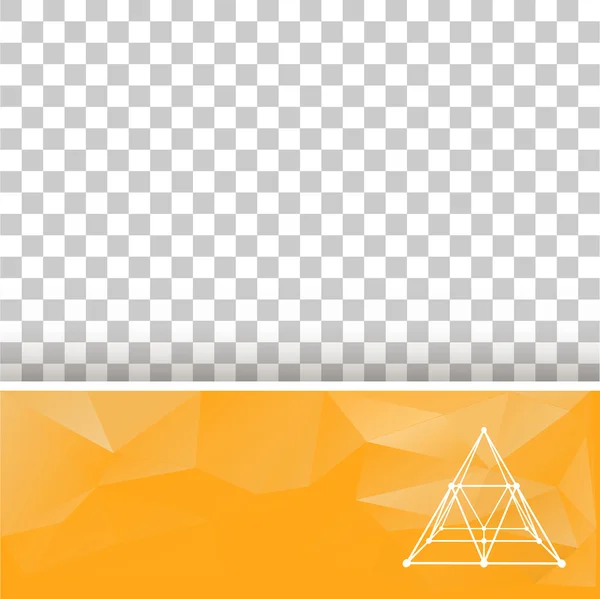 Abstract geometrical background. The template design booklet, brochure, banner, document. Cube of lines and dots. Cube of the lines connected to points — Stockvector