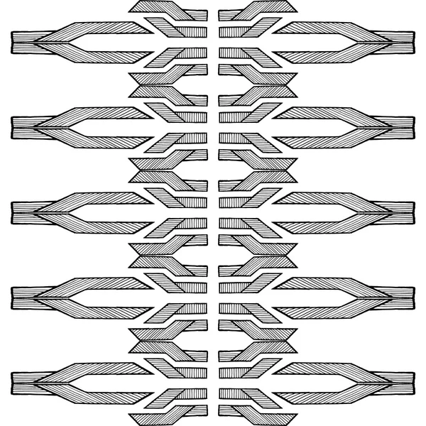 ポリゴンとラインのグランジ テクスチャ - 抽象株式ベクトル パターン - 飾りが作られて. — ストックベクタ