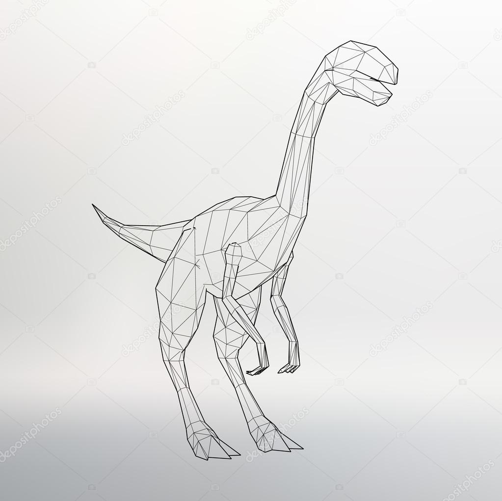 triangle head dinosaur