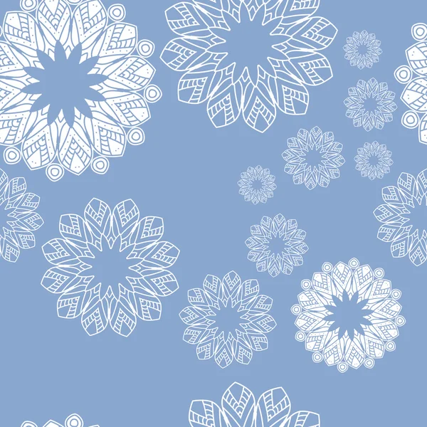 Modèle de mandala. illustration vectorielle de texture décorative ethnique dessinée à la main eps 10 pour votre design . — Image vectorielle