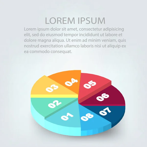 Abstrakte kreative Konzepte Hintergrund. infografische Design-Vorlage. Geschäftskonzept. Vektor-Abbildung Folge 10 für Ihr Design. — Stockvektor