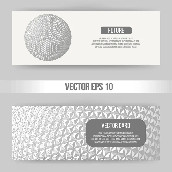 Abstract Creative concept vector background of geometric shapes. Polygonal design style letterhead and brochure for business. Vector Illustration eps 10 for your design. — Διανυσματικό Αρχείο