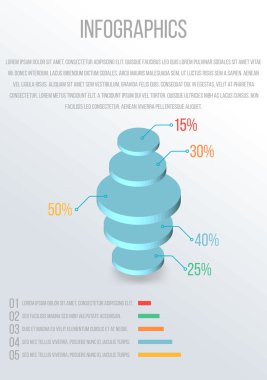 Yaratıcı soyut kavram arka plan. Infographic tasarım şablonu. İş kavramı. Antet ve broşür illüstrasyon Eps 10 tasarımınız için vektör.
