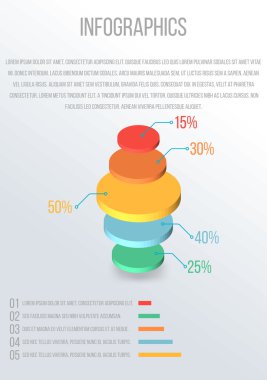 Yaratıcı soyut kavram arka plan. Infographic tasarım şablonu. İş kavramı. Antet ve broşür illüstrasyon Eps 10 tasarımınız için vektör.
