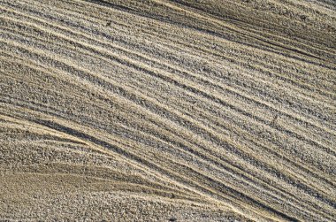 Kuru kum portre akışında 