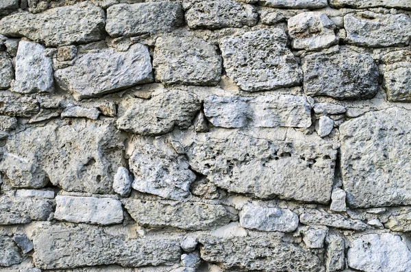 Alte Steinmauer Nahaufnahme — Stockfoto