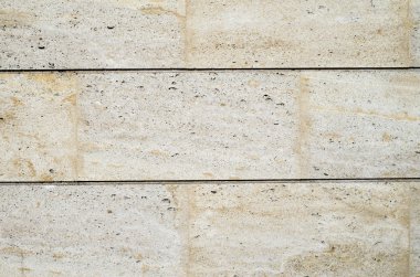 Yeni taş kaplama plakaları duvara 