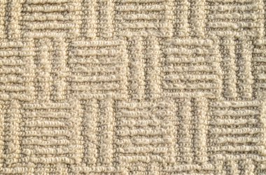 Bej renkli süs halı closeup