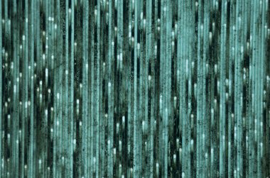 Çizgileri ve benekleri olan eski yeşil plastik yüzey