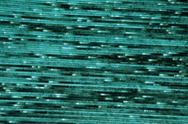 Çizgileri ve benekleri olan eski yeşil plastik yüzey