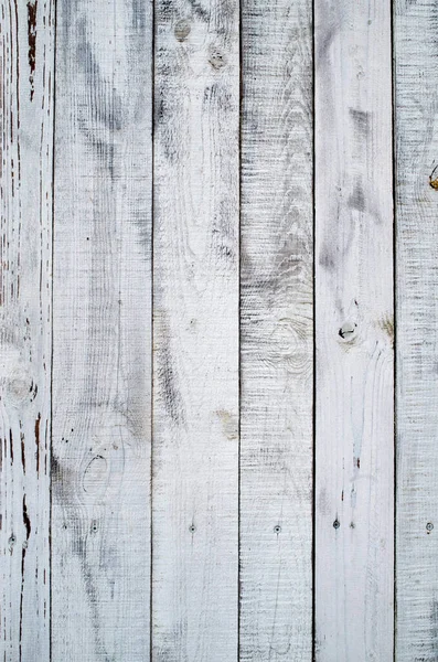 New White Wooden Wall Closeu — Stock Photo, Image