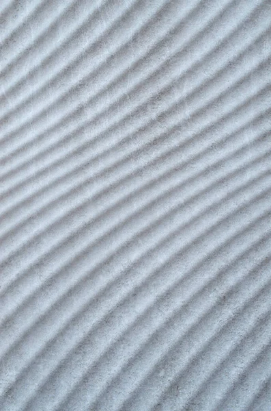 Viele Parallel Geprägte Weiße Kurven Auf Platte Schließen — Stockfoto