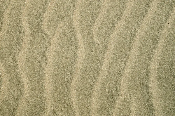 Mooie Golvende Strand Zand Textur — Stockfoto