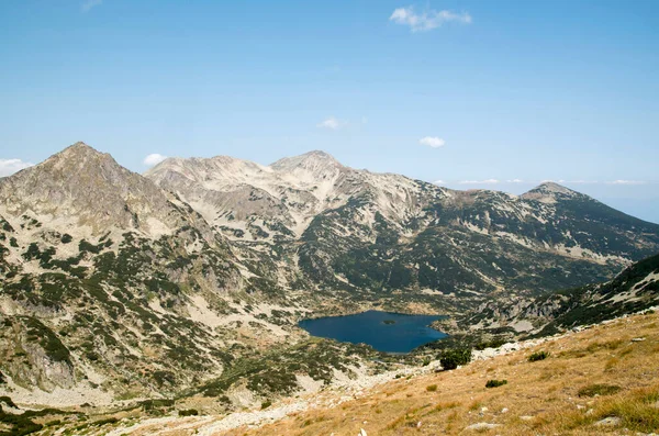 Widok Szczytu Jano Jeziora Popovo Góry Polejan Jangal Parku Narodowym — Zdjęcie stockowe