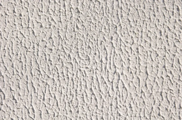 White rough plaster on wall closeup — Stock Photo, Image