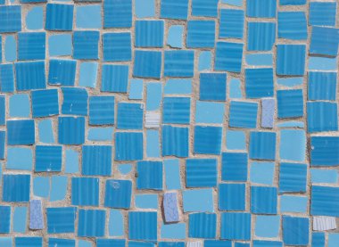 kırık kiremit parçaları Duvar Mozaiği