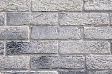 imitasyon tuğla duvar portre üzerinde tabaka