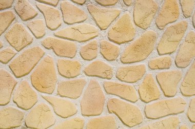 suni taş duvar portre