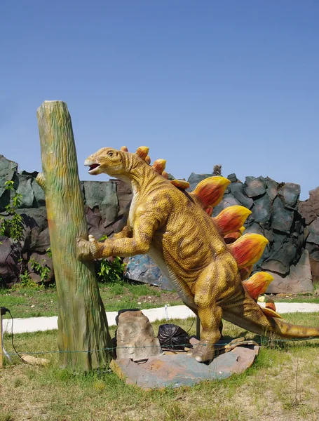 Modelo de dinosaurio Stegosaurus —  Fotos de Stock
