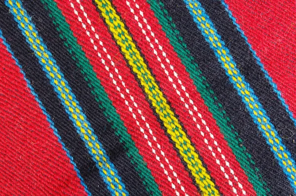 Home-woven rug from the region of Kyustendil, Bulgaria — Stock Photo, Image