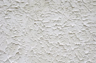 Beyaz kaba sıva duvar