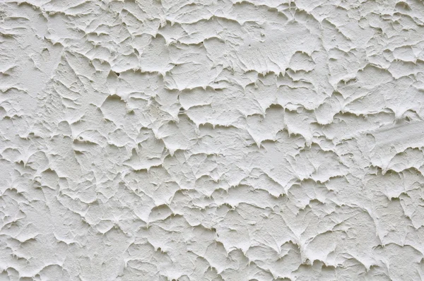 White rough plaster on wall — Stock Photo, Image