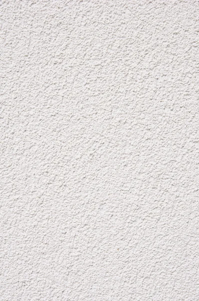 Weißer Grobputz an der Wand Nahaufnahme — Stockfoto