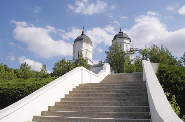 Kerk in celic dere klooster, Roemenië — Stockfoto